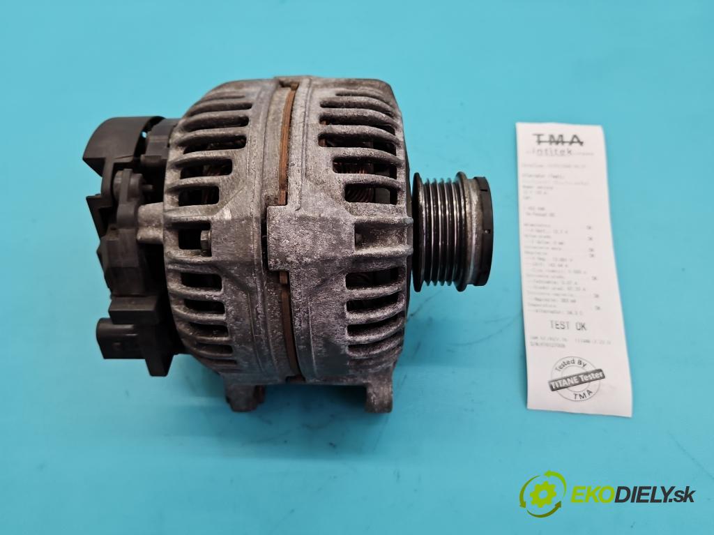 Vw Passat B5 1995-2005 1.9 tdi 101 HP manual 74 kW 1896 cm3 5- Alternator  (Alternátor)