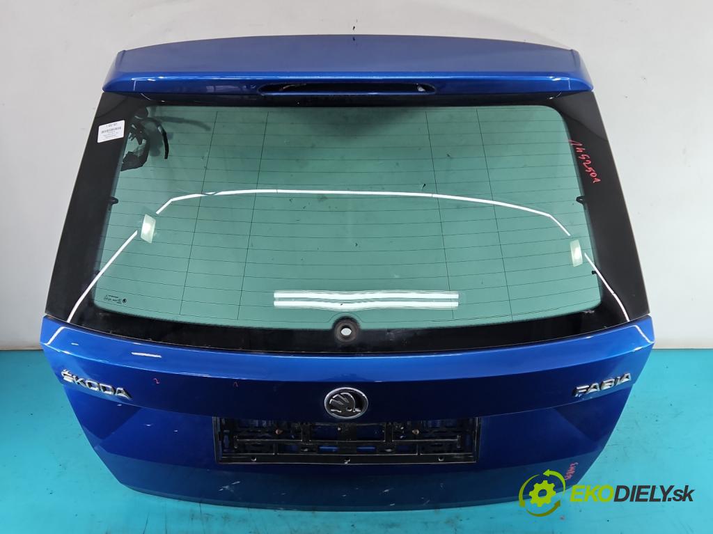 Skoda Fabia III 2014- 2021 1.4 tdi 90 HP manual 66 kW 1422 cm3 5- zadna kufor  (Kapota zadná (kufor))