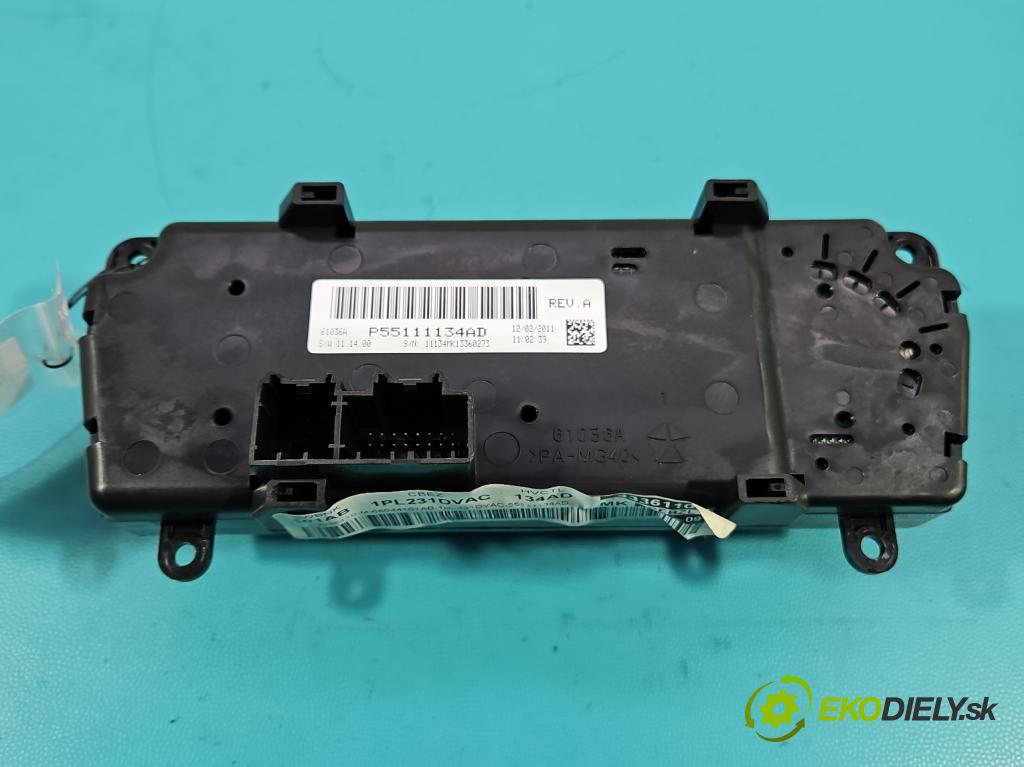 Jeep Compass I 2006-2016 2,2.0 CRD 136 HP manual 100 kW 2143 cm3 5- panel kúrenia 4336110