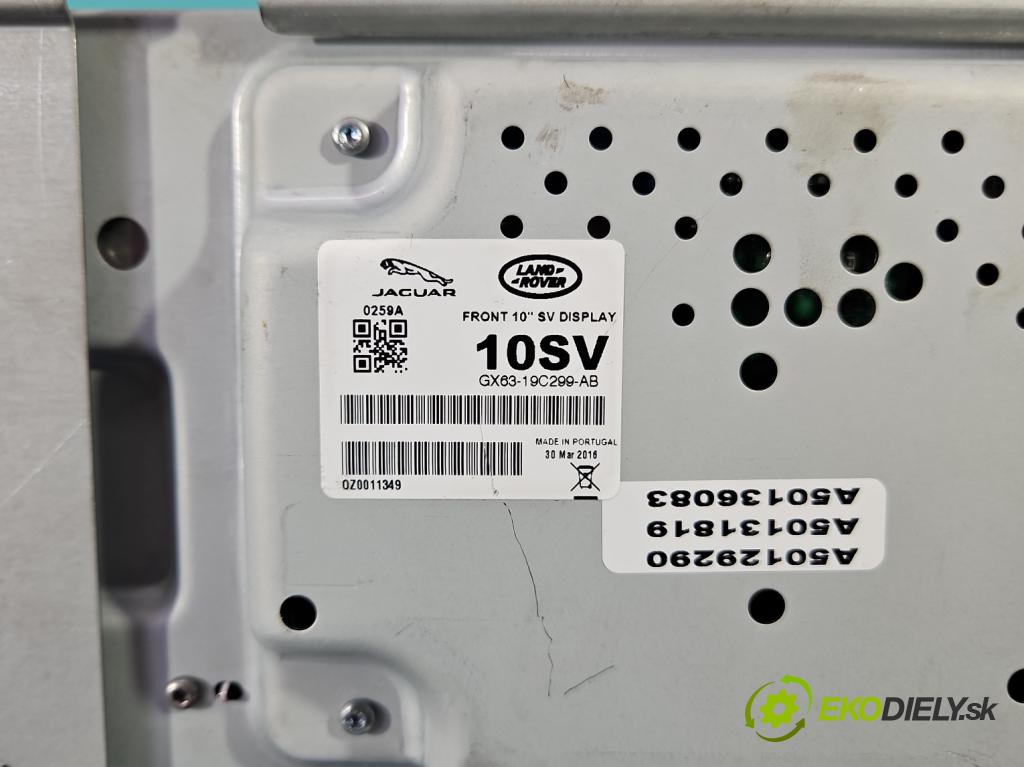 Jaguar XE 2015-2024 2.0d 179KM automatic 132 kW 1999 cm3 4- Zobrazit: GX63-19C299-AB (Prístrojová doska)