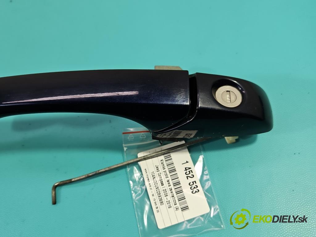 Jeep Compass I 2006-2016 2,2.0 CRD 136 HP manual 100 kW 2143 cm3 5- rukoväť predné ľavé mimo:  (Kľučka dverí vonkajšia predná ľavá)