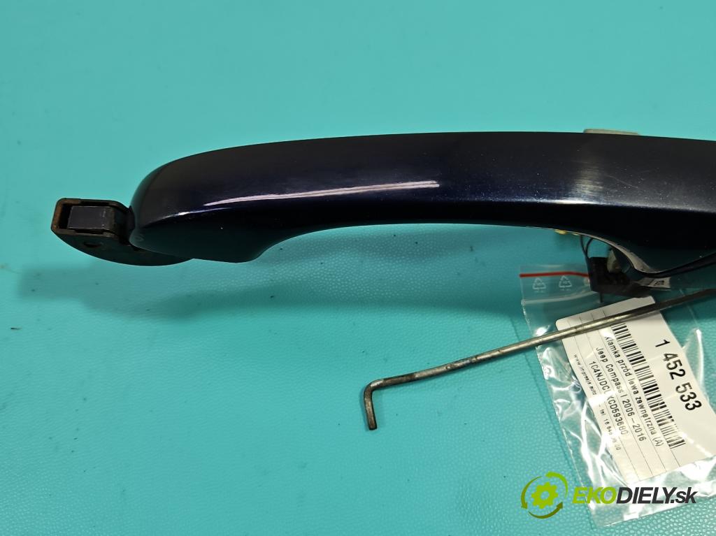 Jeep Compass I 2006-2016 2,2.0 CRD 136 HP manual 100 kW 2143 cm3 5- rukoväť predné ľavé mimo:  (Kľučka dverí vonkajšia predná ľavá)