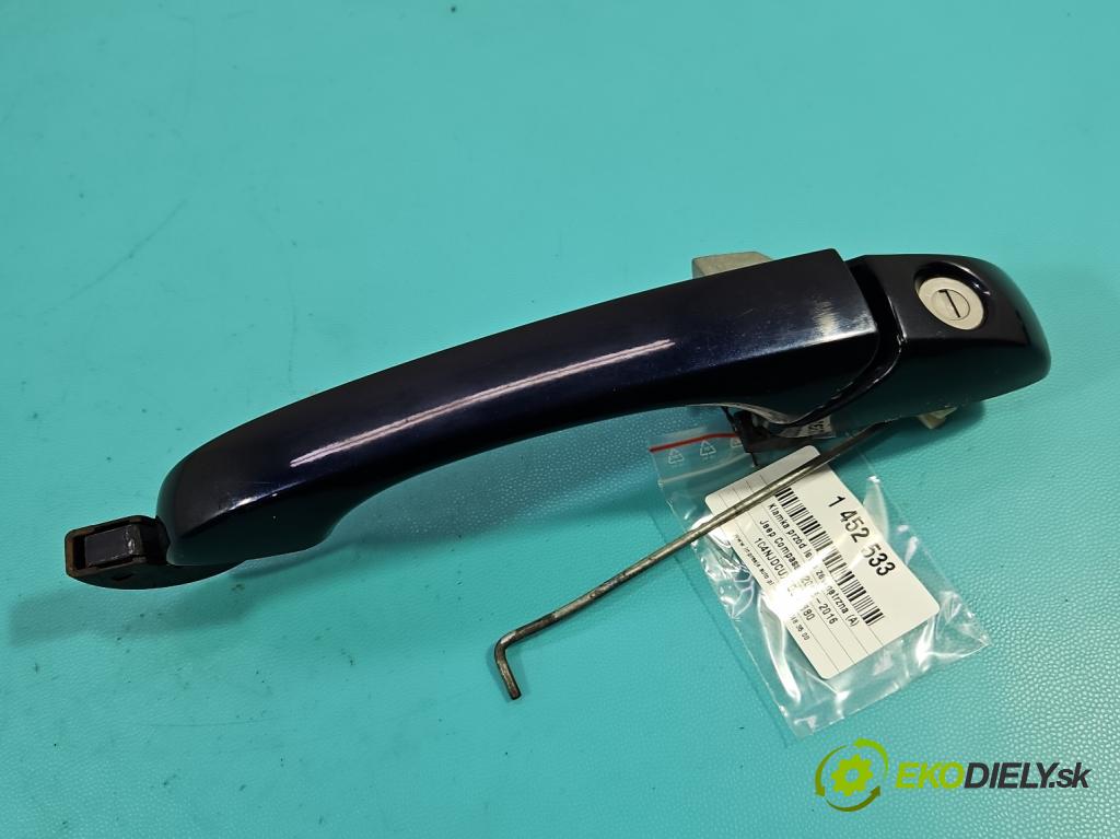 Jeep Compass I 2006-2016 2,2.0 CRD 136 HP manual 100 kW 2143 cm3 5- rukoväť predné ľavé mimo:  (Kľučka dverí vonkajšia predná ľavá)