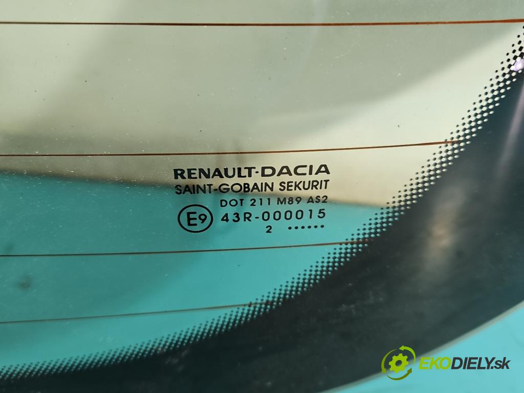 Dacia Sandero III 2020- 1.0 Tce 91 KM manual 67 kW 999 cm3 5- sklo zadná  (Sklo zadné)
