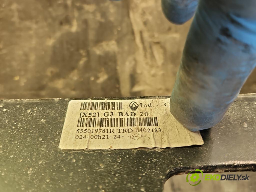 Dacia Sandero III 2020- 1.0 Tce 91KM manual 67 kW 999 cm3 5- zadní výztuha 555019781R (Výztuhy zadní)