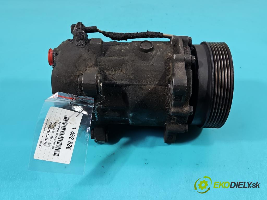 Audi A3 8L 1996-2003 1.9 tdi 90 HP manual 66 kW 1896 cm3 3- Kompresor: klimatizácie 1J0820803K (Kompresor klimatizácie)