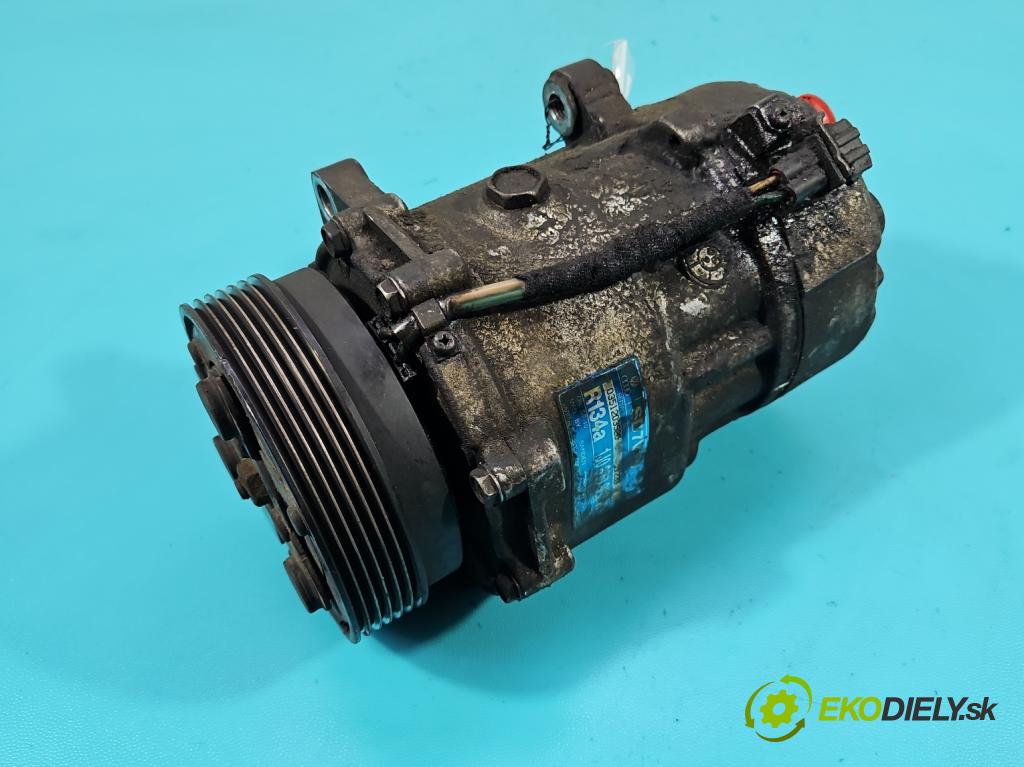 Audi A3 8L 1996-2003 1.9 tdi 90 HP manual 66 kW 1896 cm3 3- Kompresor: klimatizácie 1J0820803K (Kompresor klimatizácie)