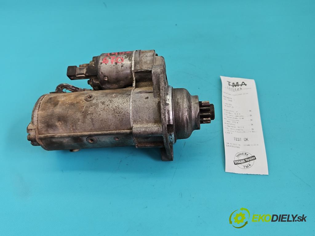 Vw Golf IV 1997-2003 1.9 tdi 90 HP manual 66 kW 1896 cm3 3- štartér 02A911024B (Štartér)
