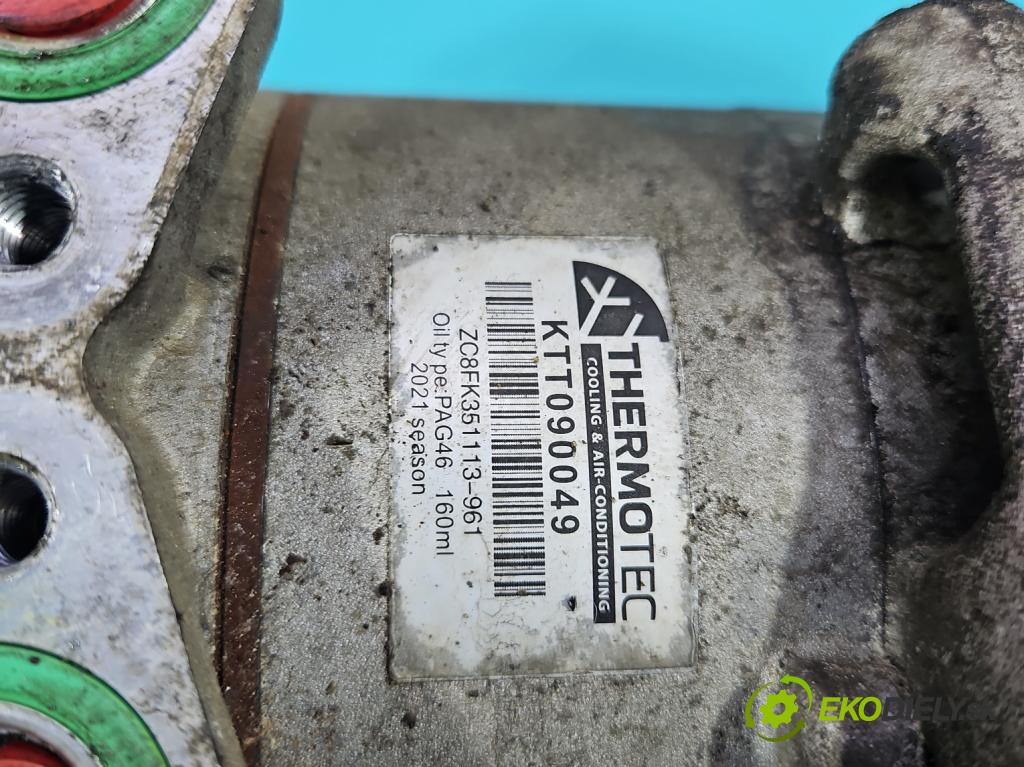 Ford C-Max I 2003-2010 1.8 16V 120 HP manual 88 kW 1798 cm3 5- Kompresor: klimatizácie KTT090049 (Kompresor klimatizácie)