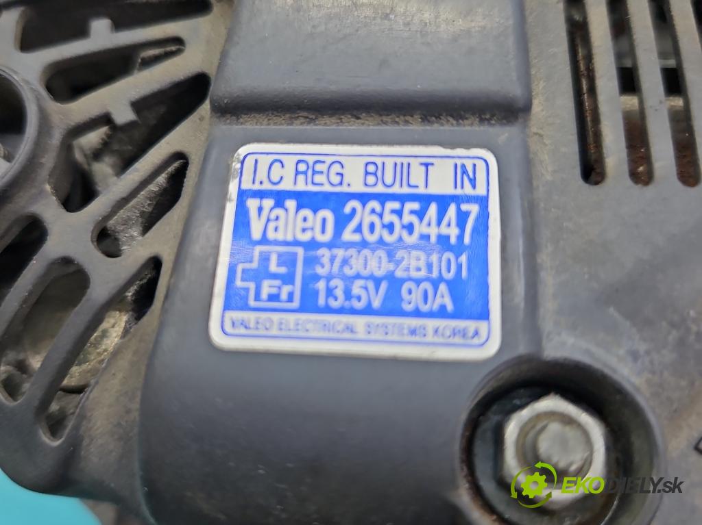 Hyundai Elantra V 2010-2016 1.6 GDI 132 hp manual 97 kW 1591 cm3 4- Alternator 37300-2B101 (Alternátory)