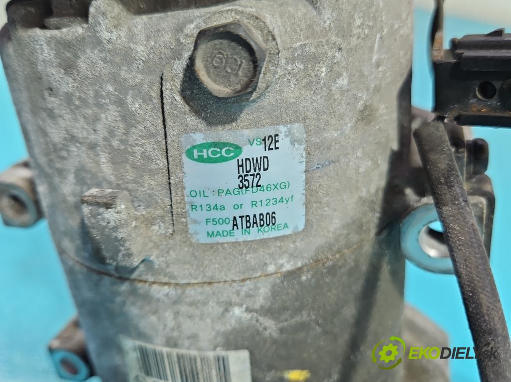 Hyundai Elantra V 2010-2016 1.6 GDI 132  HP manual 97 kW 1591 cm3 4- Kompresor: klimatizácie F500-ATBAB06 (Kompresor klimatizácie)