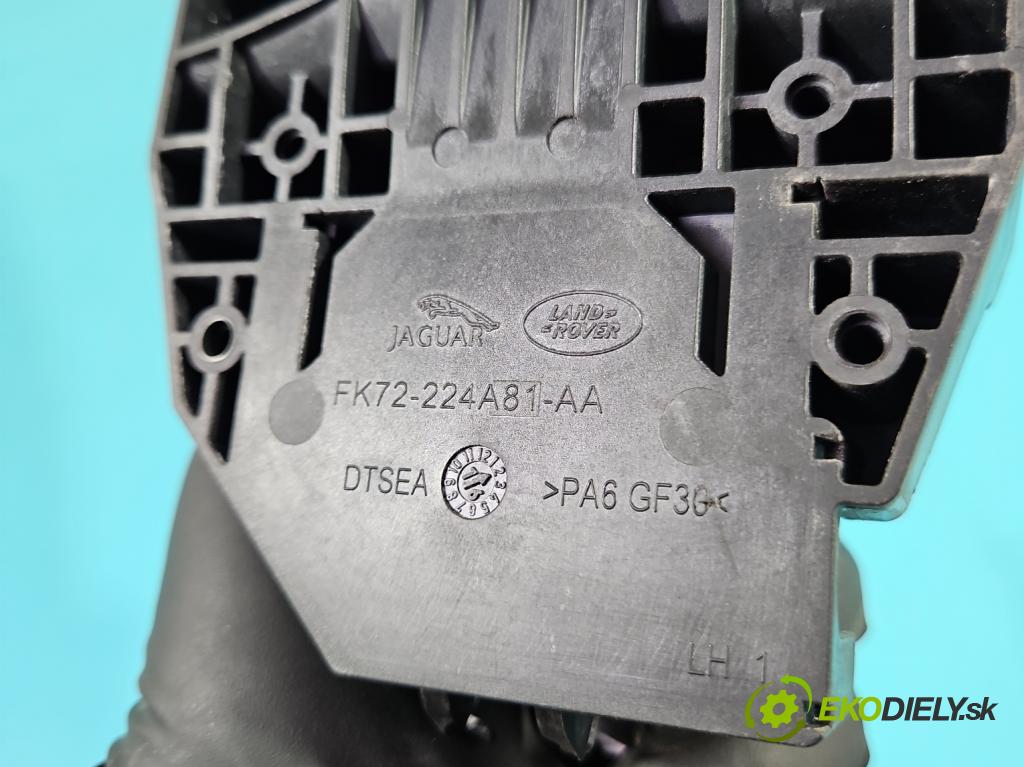 Jaguar XE 2015-2024 2.0d 179KM automatic 132 kW 1999 cm3 4- rukoväť predné ľavé mimo: BJ32-224N03 (Kľučka dverí vonkajšia predná ľavá)