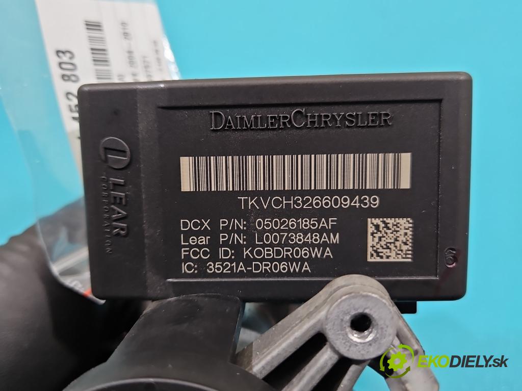 Jeep Grand cherokee WK 2004-2010 3.7 V6 211KM automatic 155 kW 3701 cm3 5- Spínačka 05026185AF (Spínacia skrinka)