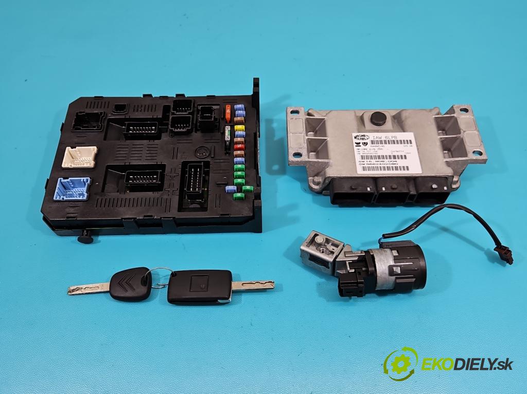 Citroen C4 Grand picasso I 2006-2013 1,8.0 16V 125 HP manual 92 kW 1749 cm3 5- riadiaca jednotka motora 9662402080