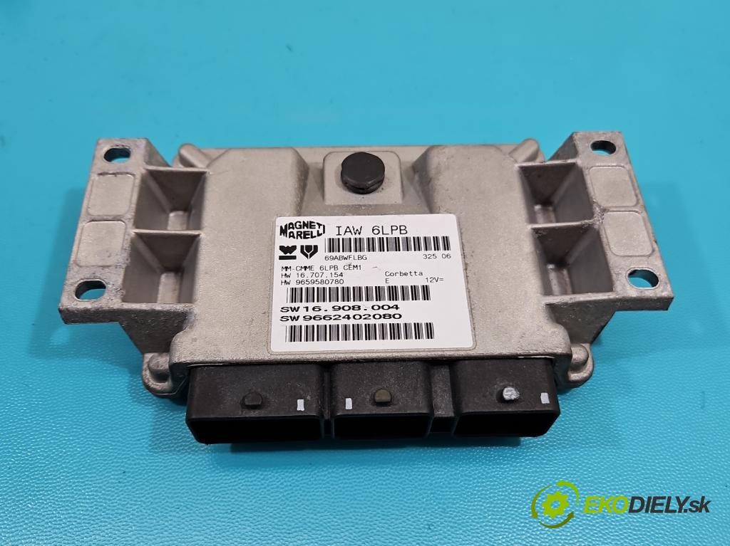 Citroen C4 Grand picasso I 2006-2013 1,8.0 16V 125 HP manual 92 kW 1749 cm3 5- riadiaca jednotka motora 9662402080