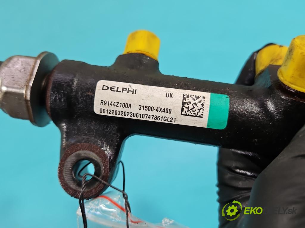 Kia Carnival II 2005-2014 2.9 CRDi 185 HP manual 136 kW 2902 cm3 5- lišta vstrekovacia R9144Z100A (Vstrekovacia lišta)