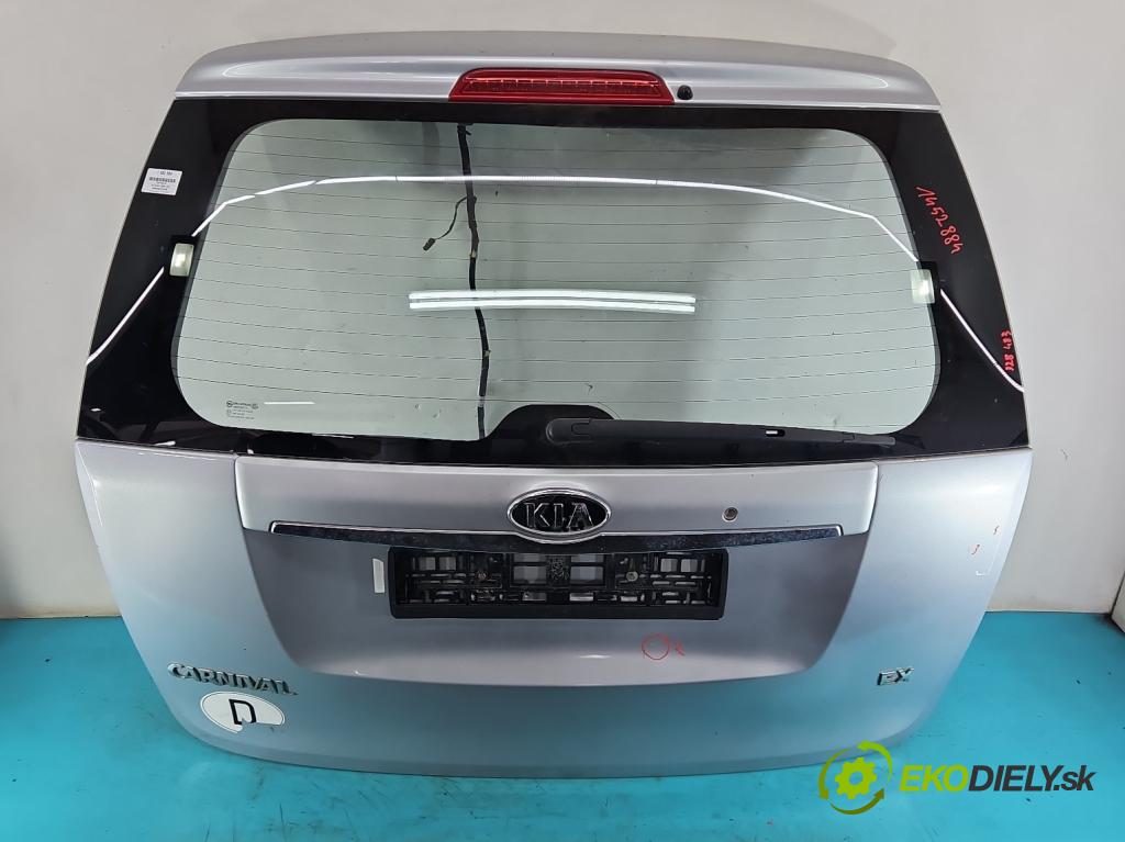 Kia Carnival II 2005-2014 2.9 CRDi 185 hp manual 136 kW 2902 cm3 5- zadní kufrové dveře  (Zadní kapoty)