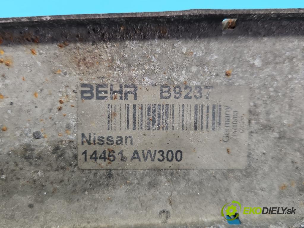 Nissan Primera P12 2001-2007 1.9 dci 116 HP manual 85 kW 1870 cm3 5- Intercooler 14461AW300 (Intercooler (chladič nasávaného vzduchu))