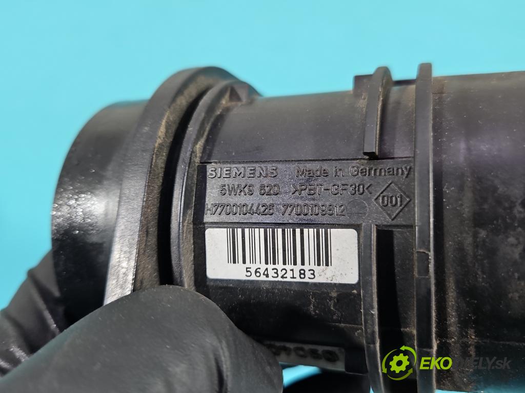 Nissan Primera P12 2001-2007 1.9 dci 116 HP manual 85 kW 1870 cm3 5- průtokoměr: 5WK9620 (Váha vzduchu)