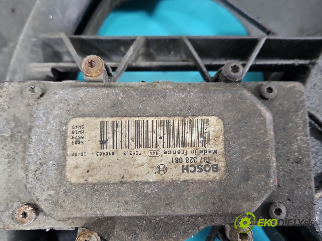 Ford Mondeo Mk3 2000-2007 2.0 tdci 131 HP manual 96 kW 1998 cm3 5- Ventilátor chladiča 3135103495