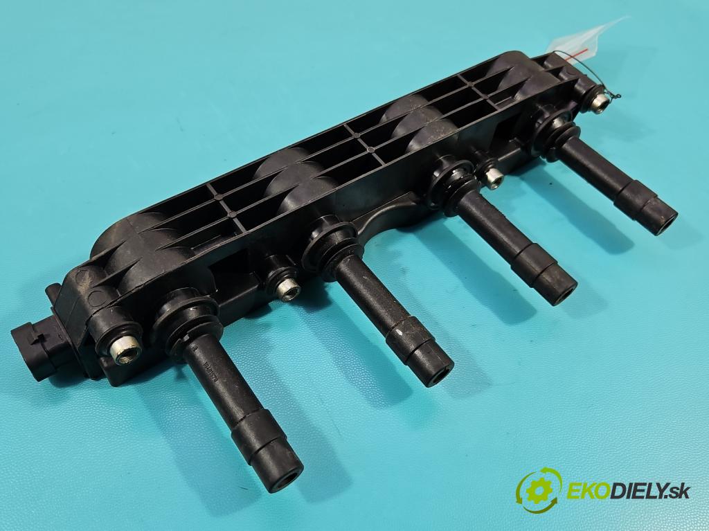 Opel Corsa C 2000-2006 1.4 16V 90 HP manual 66 kW 1389 cm3 3- cievka zapaľovacia  (Zapaľovacia cievka)