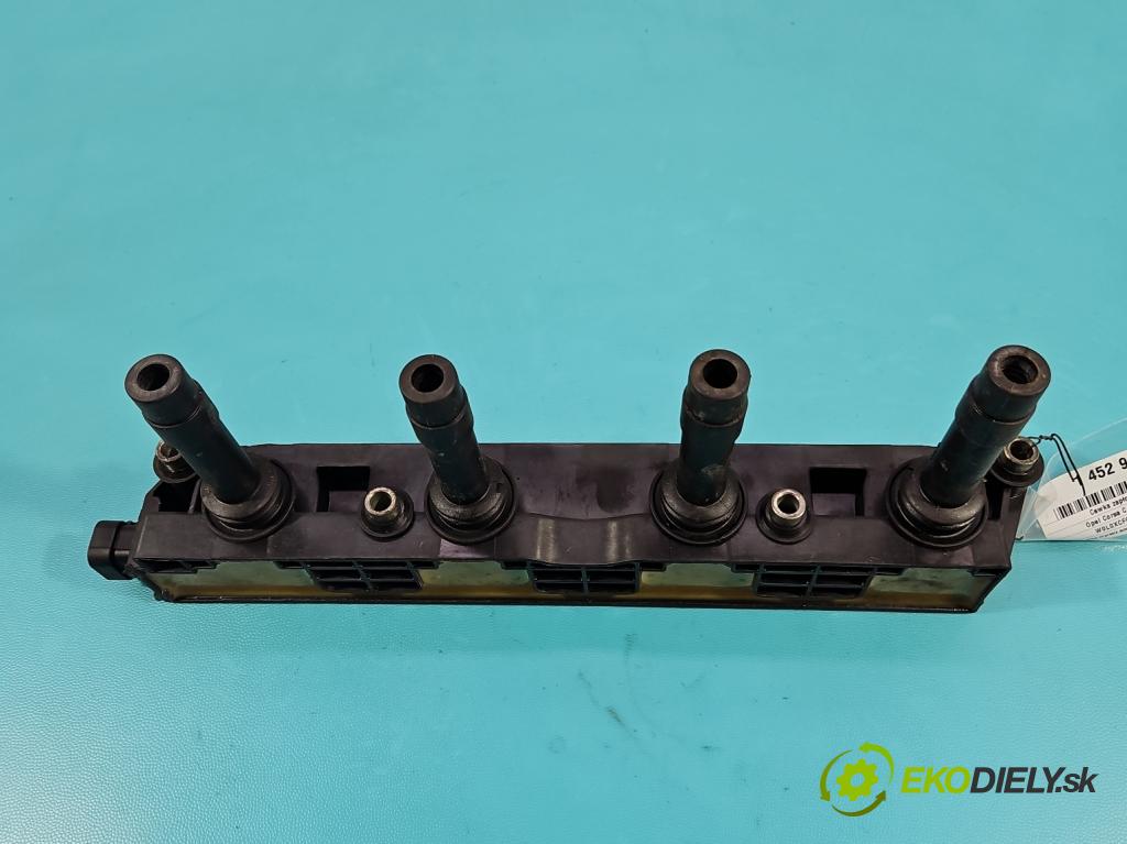 Opel Corsa C 2000-2006 1.4 16V 90 HP manual 66 kW 1389 cm3 3- cievka zapaľovacia  (Zapaľovacia cievka)