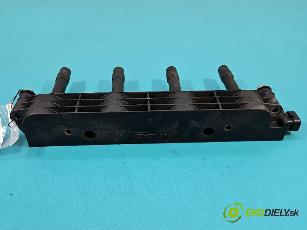 Opel Corsa C 2000-2006 1.4 16V 90 HP manual 66 kW 1389 cm3 3- cievka zapaľovacia  (Zapaľovacia cievka)