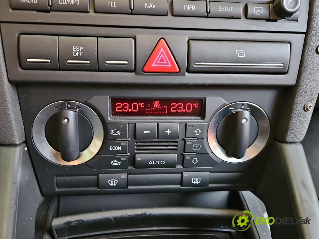 Audi A3 8P 2003-2012 1.4 TFSI 125 HP manual 92 kW 1390 cm3 5- panel kúrenia 8P0820043AG