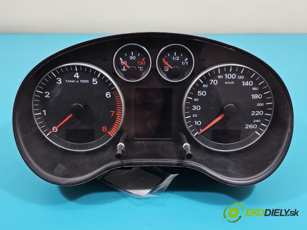 Audi A3 8P 2003-2012 1.4 TFSI 125 HP manual 92 kW 1390 cm3 5- prístrojovka/ budíky 8P0920931R (Prístrojová doska)