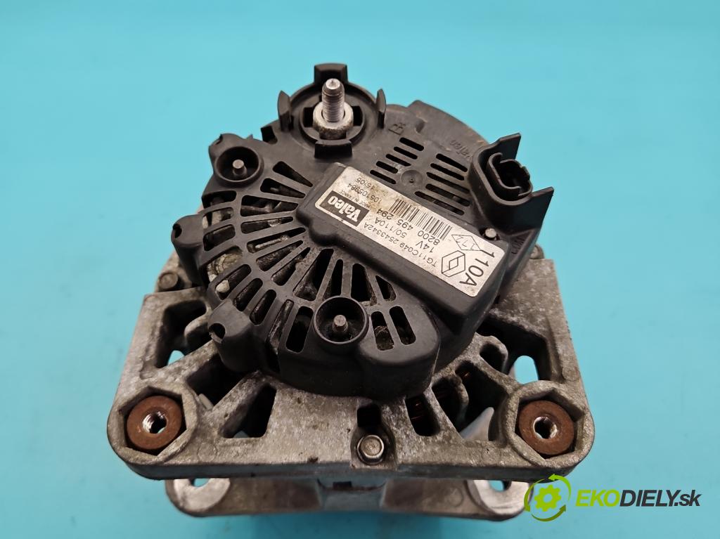 Renault Megane II 2003-2008 1.9 dci 120 hp manual 88 kW 1870 cm3 5- Alternator 8200495294 (Alternátory)