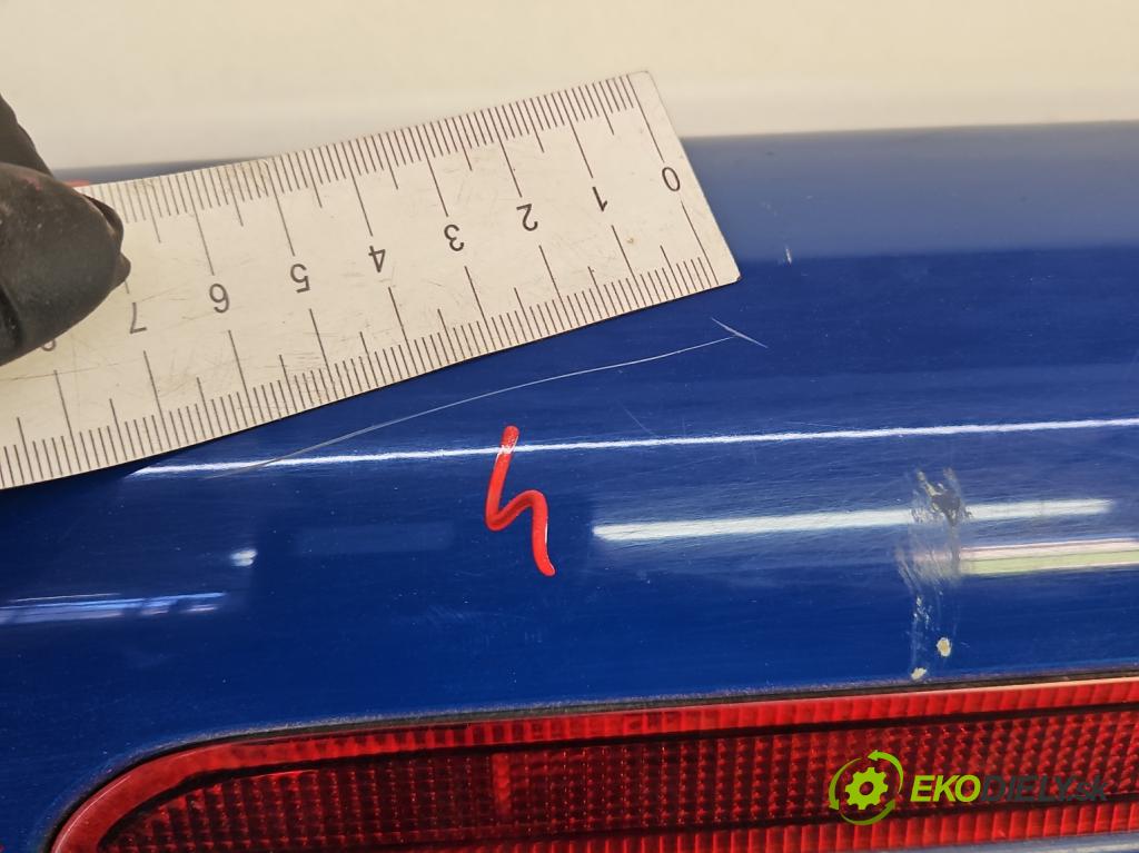 Peugeot Partner I 1996-2008 1.6 hdi 75 hp manual 55 kW 1560 cm3 5- zadní kufrové dveře  (Zadní kapoty)