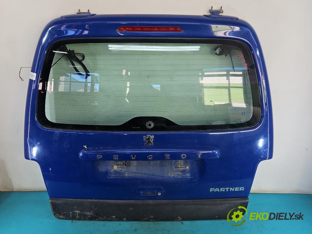Peugeot Partner I 1996-2008 1.6 hdi 75 hp manual 55 kW 1560 cm3 5- zadní kufrové dveře  (Zadní kapoty)
