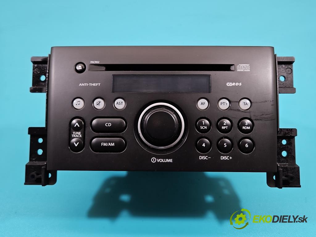 Suzuki Grand Vitara II 2005-2014 2.0 16V 140 HP manual 103 kW 1995 cm3 5- Radio originál