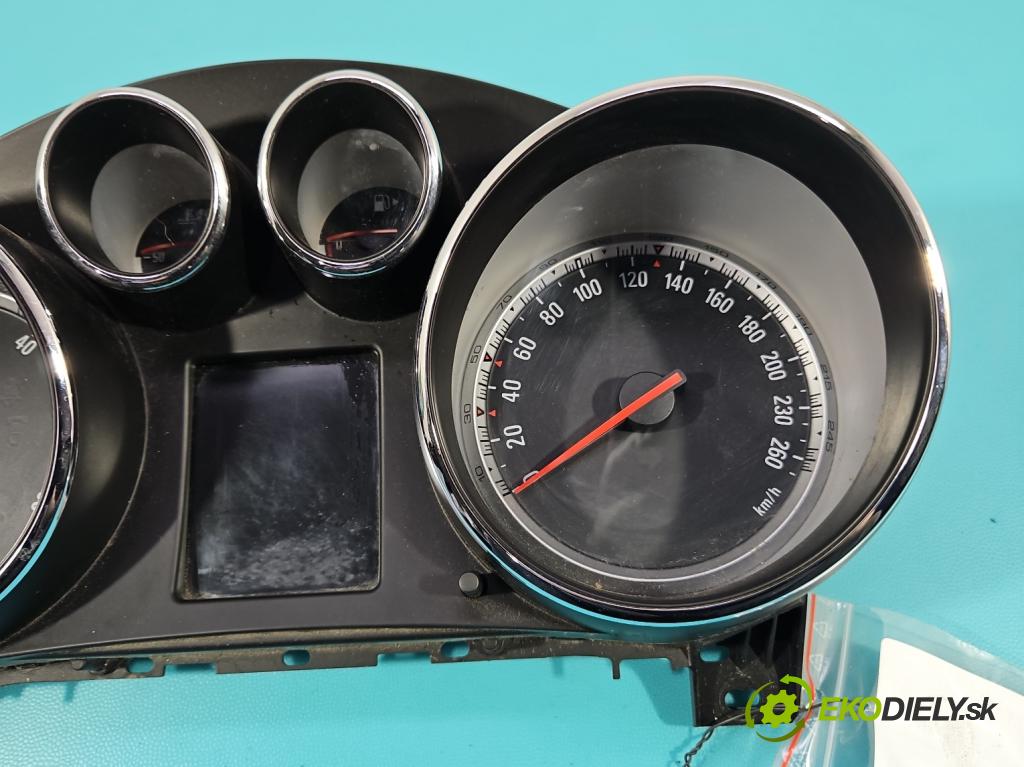 Opel Insignia A 2008-2017 2.0 cdti (A20DTH) 160 HP manual 118 kW 1956 cm3 5- prístrojovka/ budíky 12844142 (Prístrojová doska)