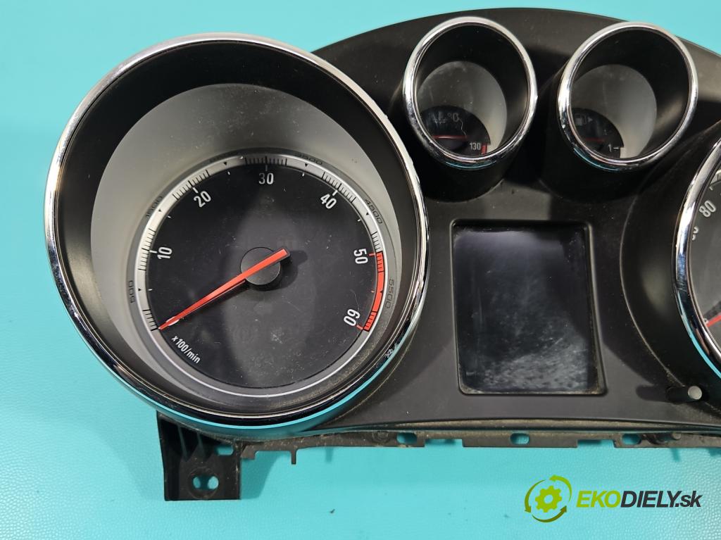 Opel Insignia A 2008-2017 2.0 cdti (A20DTH) 160 HP manual 118 kW 1956 cm3 5- prístrojovka/ budíky 12844142 (Prístrojová doska)