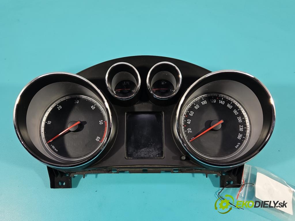 Opel Insignia A 2008-2017 2.0 cdti (A20DTH) 160 HP manual 118 kW 1956 cm3 5- prístrojovka/ budíky 12844142 (Prístrojová doska)