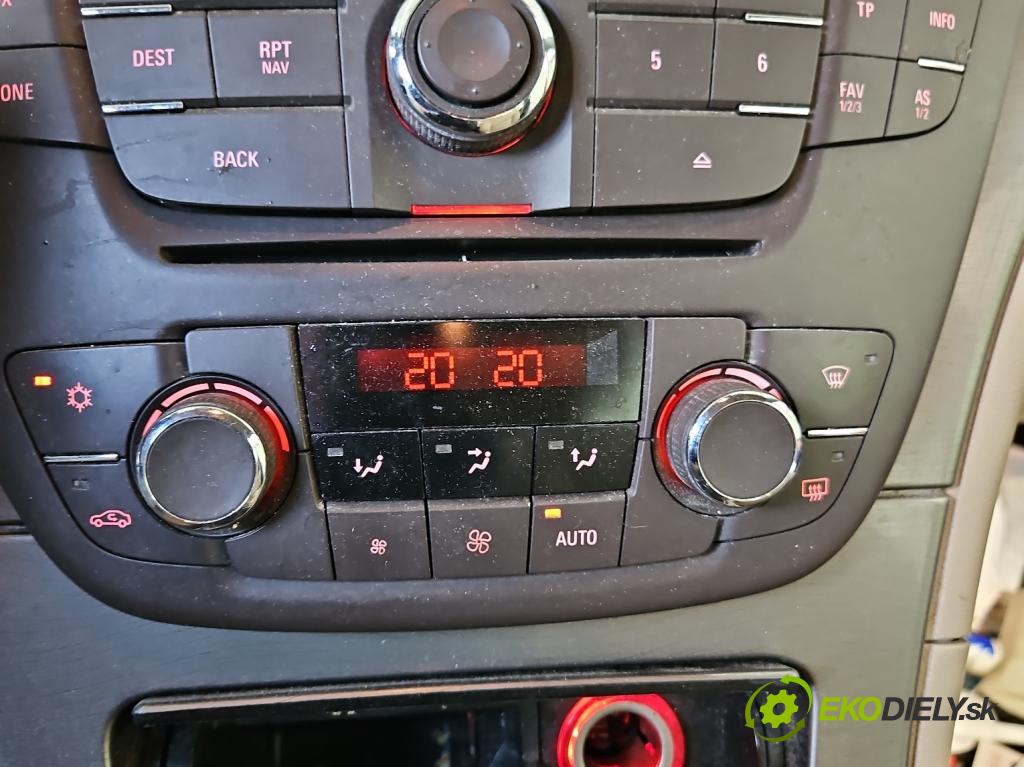 Opel Insignia A 2008-2017 2.0 cdti (A20DTH) 160 HP manual 118 kW 1956 cm3 5- panel kúrenia 13277865