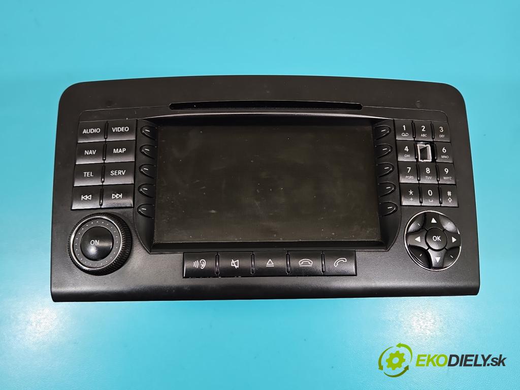 Mercedes ML W164 2005-2011 3.0 cdi (642940) 224hp automatic 165 kW 2987 cm3 5- Radio originál A1648705489