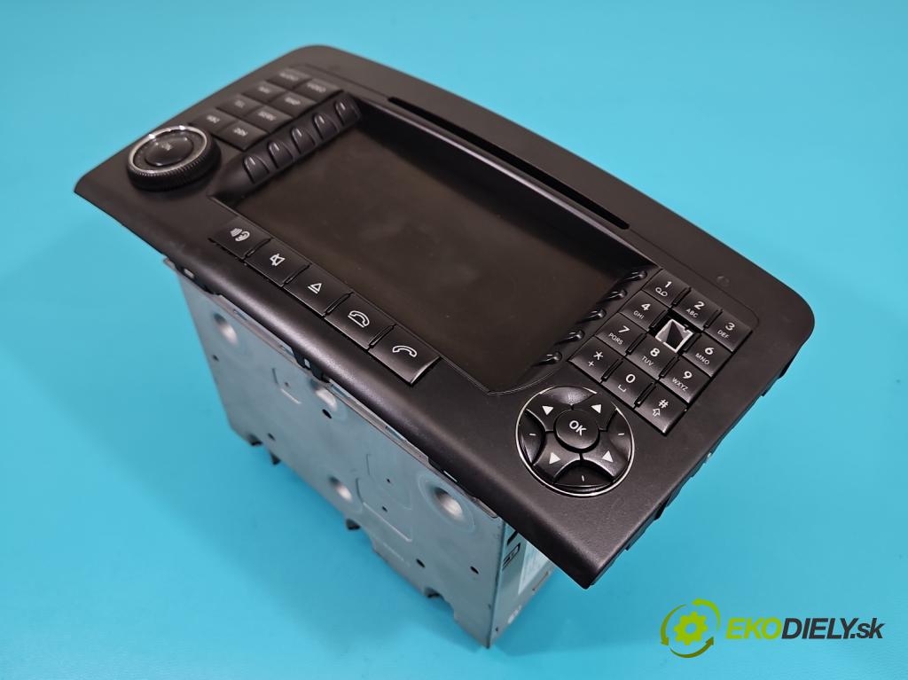 Mercedes ML W164 2005-2011 3.0 cdi (642940) 224hp automatic 165 kW 2987 cm3 5- Radio originál A1648705489