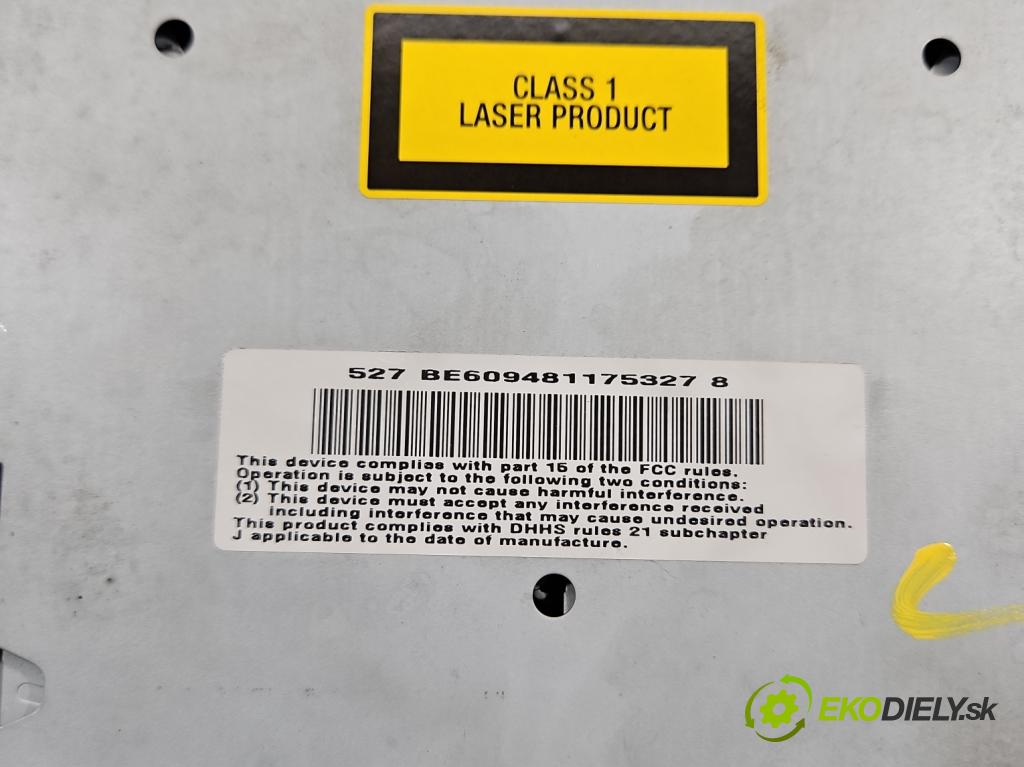 Mercedes ML W164 2005-2011 3.0 cdi (642940) 224hp automatic 165 kW 2987 cm3 5- Radio originál A1648705489