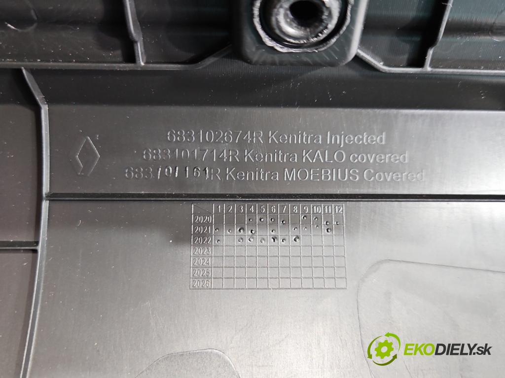 Dacia Sandero III 2020- 1.0 Tce 91 KM manual 67 kW 999 cm3 5- Mřížka: kúrenia stredová 683101161R (Mriežka kúrenia (fukár))