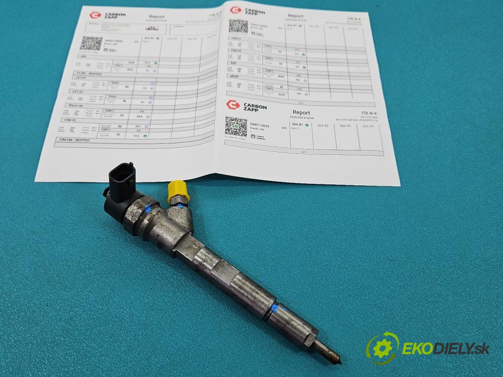 Chrysler Voyager IV 2000-2007 2.5 crdi 143 HP manual 105 kW 2499 cm3 5- vstrek 0445110059 (Vstrekovač paliva)