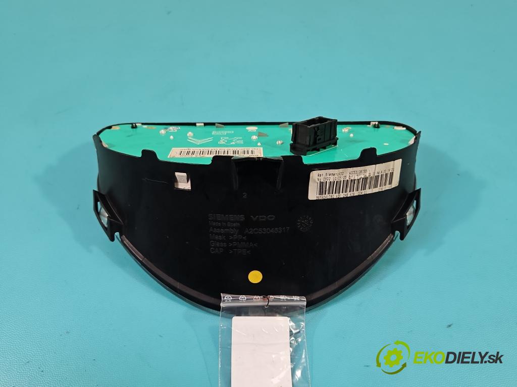 Peugeot 1007 1.4 hdi 68 HP manual 50 kW 1398 cm3 3- prístrojovka/ budíky A2C53106799 (Prístrojová doska)