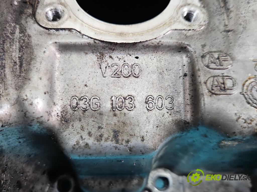 Skoda Superb II 2008-2015 2.0 tdi 170 HP automatic 125 kW 1968 cm3 5- vaňa olejová 03G103603 (Olejová vaňa)