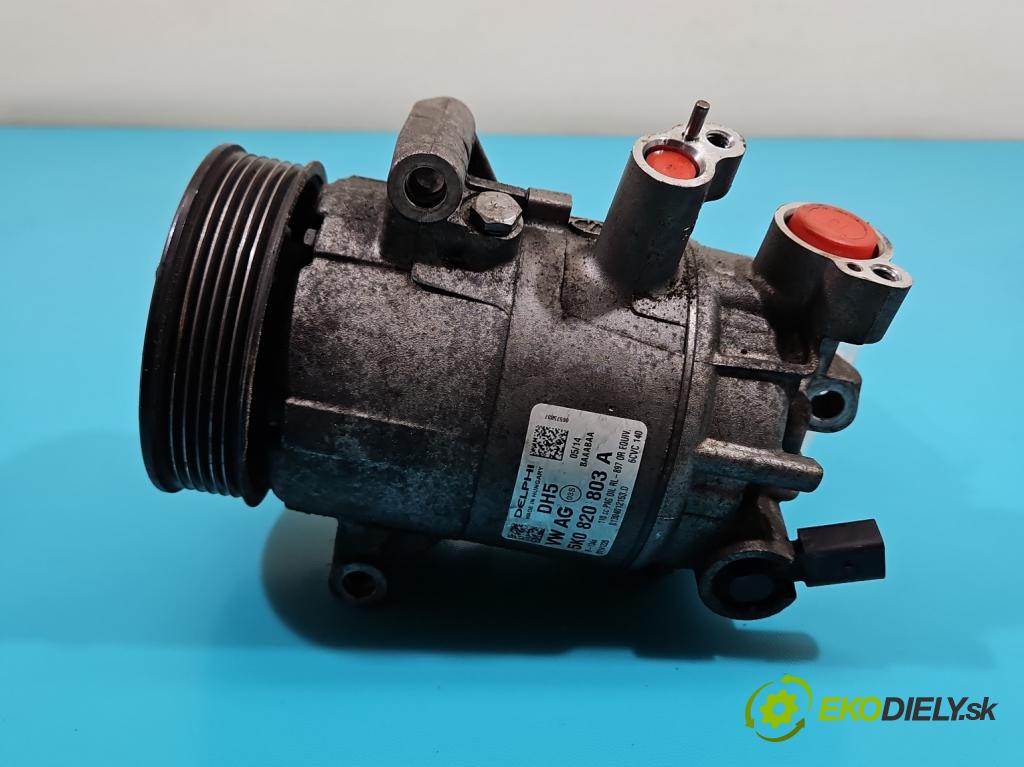 Skoda Superb II 2008-2015 2.0 tdi 170 HP automatic 125 kW 1968 cm3 5- Kompresor: klimatizácie 5K0820803A (Kompresor klimatizácie)