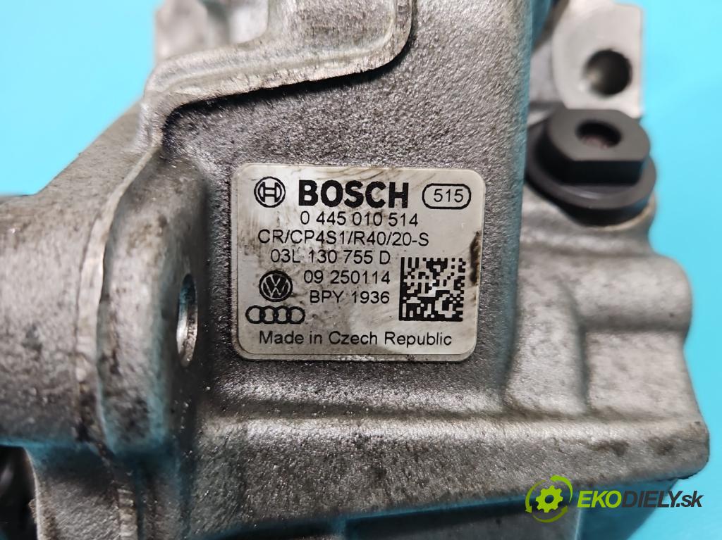 Skoda Superb II 2008-2015 2.0 tdi 170 HP automatic 125 kW 1968 cm3 5- čerpadlo vstrekovacia 0445010514 (Vstrekovacie čerpadlo)