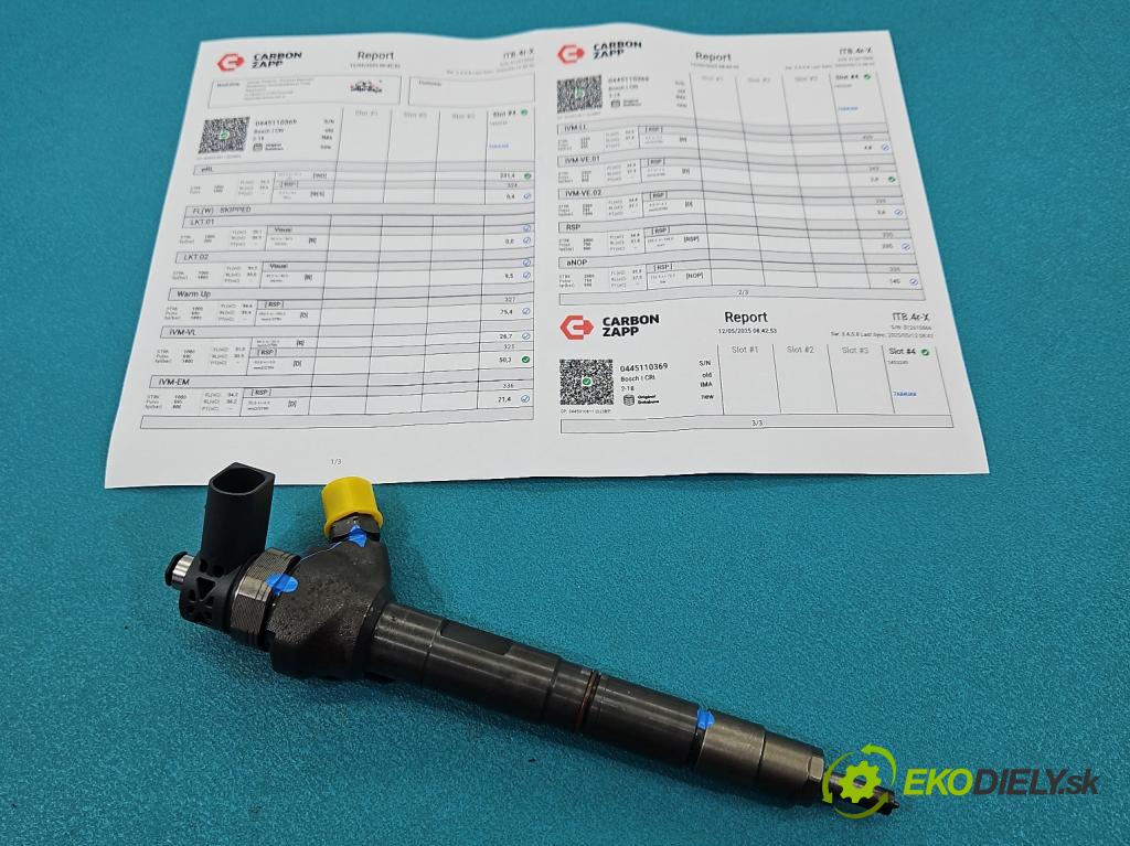 Skoda Superb II 2008-2015 2.0 tdi 170 HP automatic 125 kW 1968 cm3 5- vstrek 0445110369 (Vstrekovač paliva)