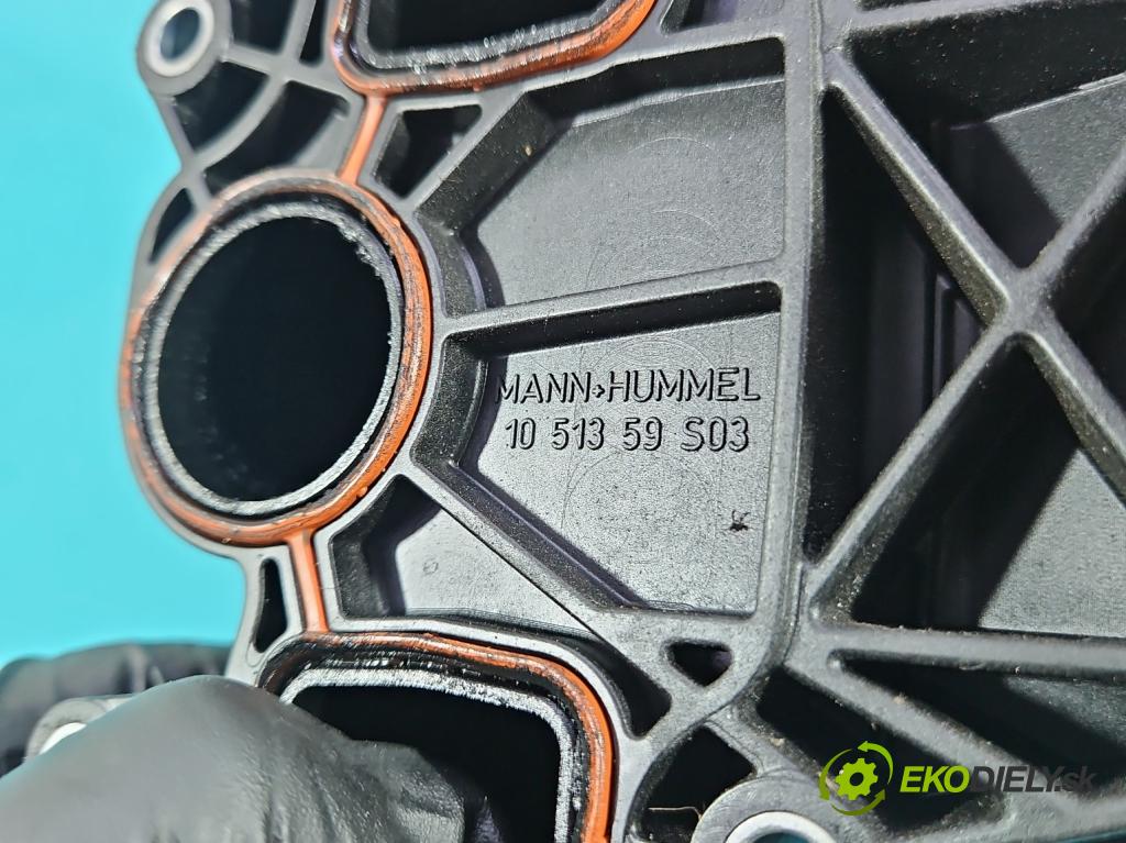 Skoda Superb II 2008-2015 2.0 tdi 170 HP automatic 125 kW 1968 cm3 5- zvod nasávací 03L129711AN (Sacie potrubie)