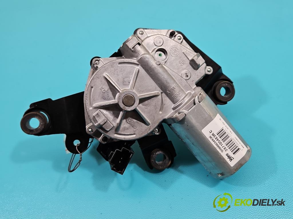 Renault Clio IV 2012-2020 1.1 16V 75 hp manual 55 kW 1149 cm3 5- motor stěrače zadní 287105483RC