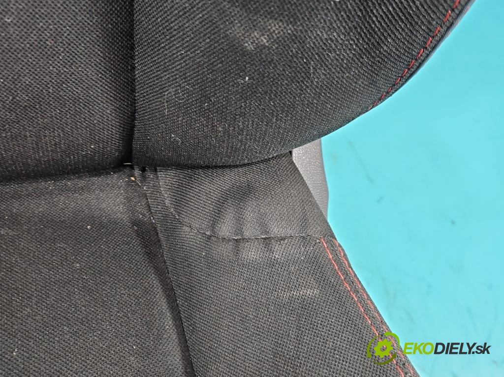 Renault Clio IV 2012-2020 1.1 16V 75 HP manual 55 kW 1149 cm3 5- Sedačka ľavý  (Sedadlo)